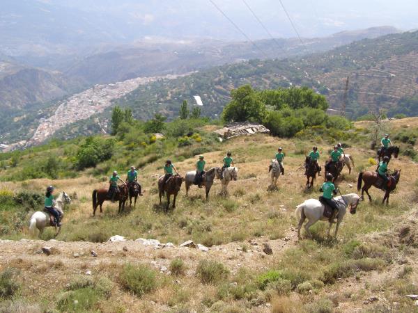 Horse riding holiday in Sierra Nevada Mountains, Spain