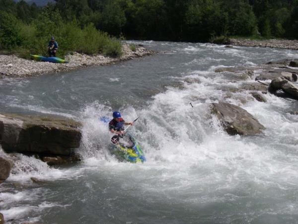 Kayaking holidays in the French Alps