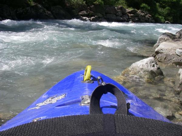 Kayaking holidays in the French Alps