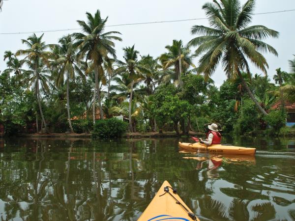 Kerala Hike, bike & kayak in India