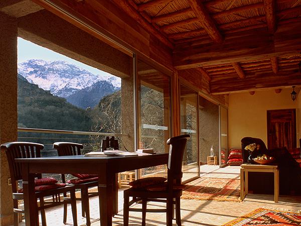 Kasbah du Toubkal in the Atlas Mountains