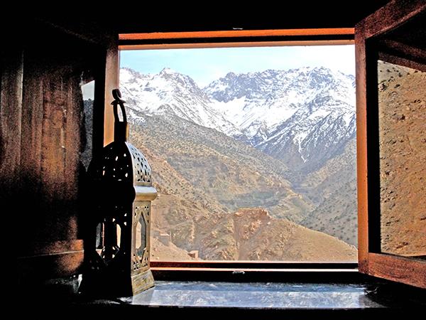 Atlas Mountains luxury trekking accommodation, Azzaden Valley