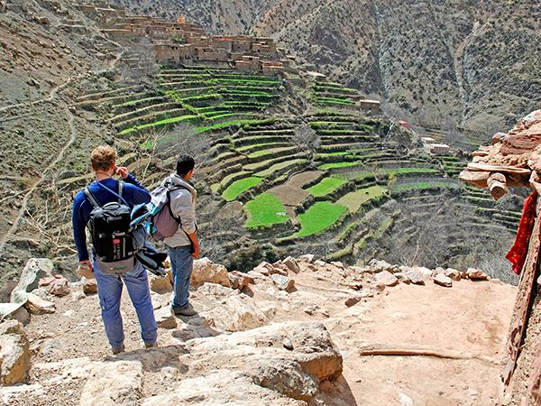 Luxury trekking holiday in the Atlas Mountains