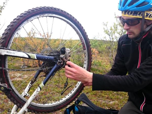 Mountain biking holiday, Finnish Lapland