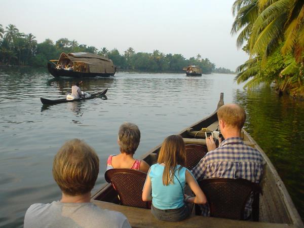 Kerala family activity holiday, India
