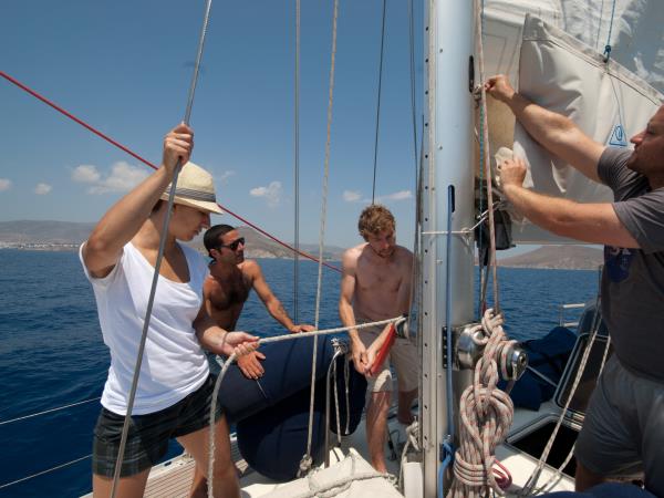 Sailing holiday in the Aegean Sea