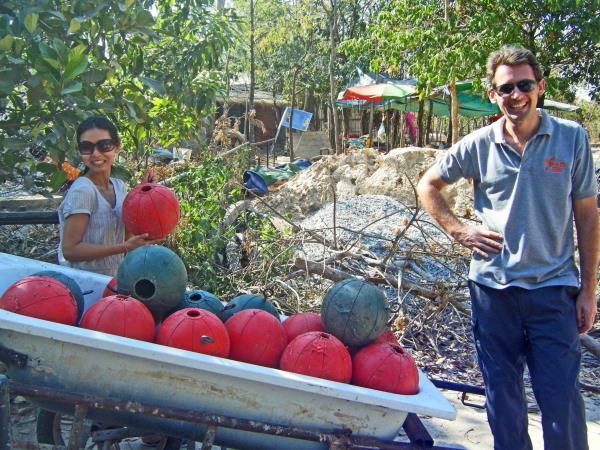 Volunteering with bears in Cambodia