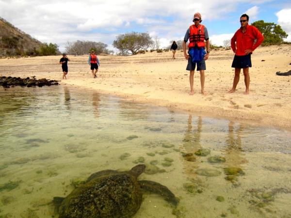 Galapagos active adventure tour, land based