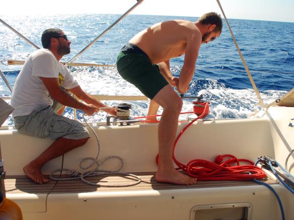 Sailing holiday in the Aegean Sea