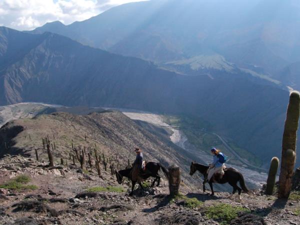 Horse riding and trekking in Argentina