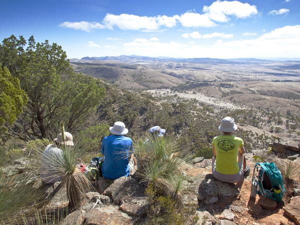 Walking holiday in Flinders Ranges, South Australia