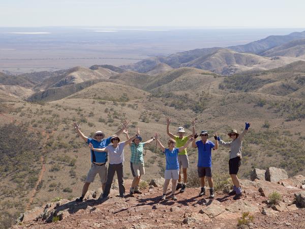 Walking holiday in Flinders Ranges, South Australia
