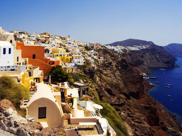 Self guided walking holiday in Santorini and Naxos, Greece