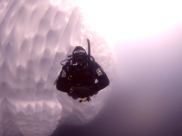 Antarctic diving expedition