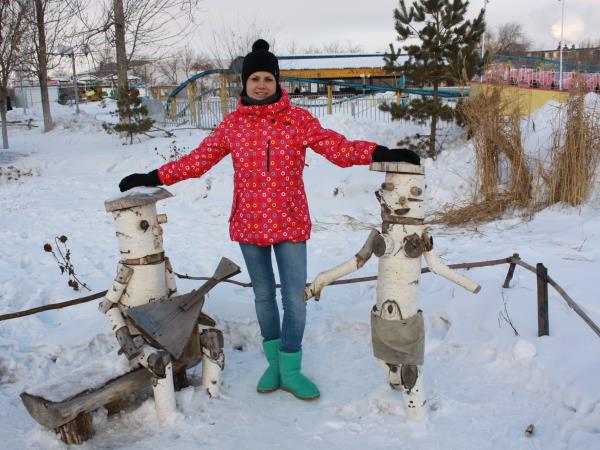 Maslenitsa winter festival in Russia