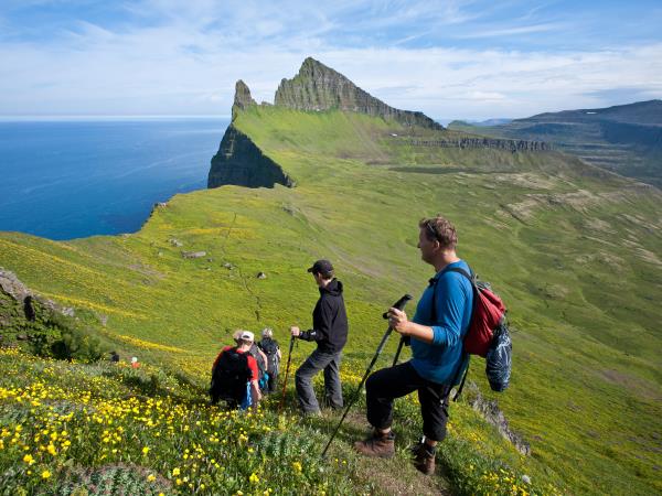 Iceland walking holiday, West Fjords