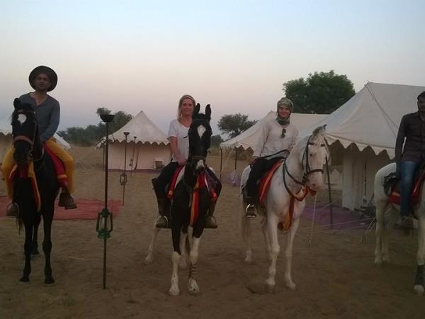 Horse riding tours in Rajasthan, India