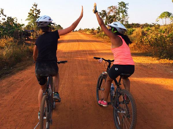 Cambodia cycling holidays