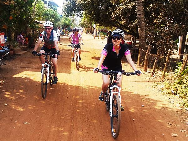 Cambodia cycling holidays