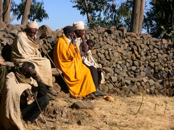 Trekking in Ethiopia, nr Lalibela