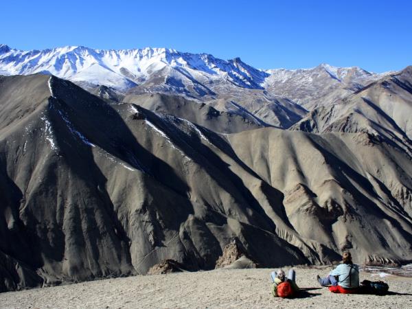 Snow leopard tracking in Ladakh, India