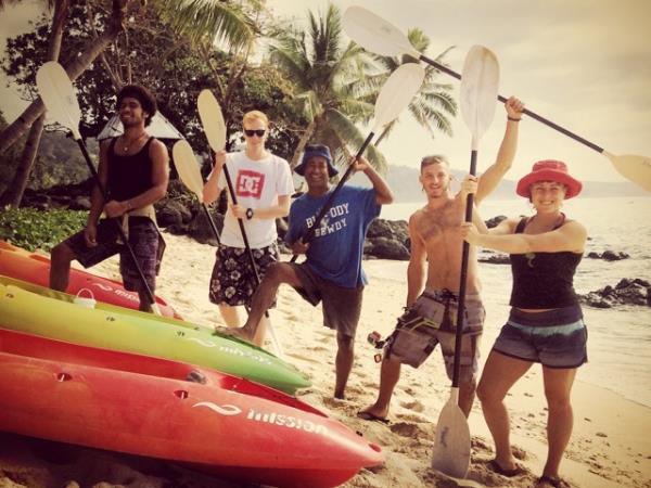 Fiji kayaking holiday