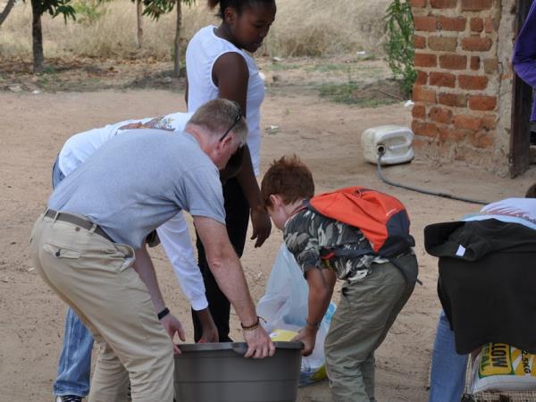 Family volunteering and safari holiday, South Africa