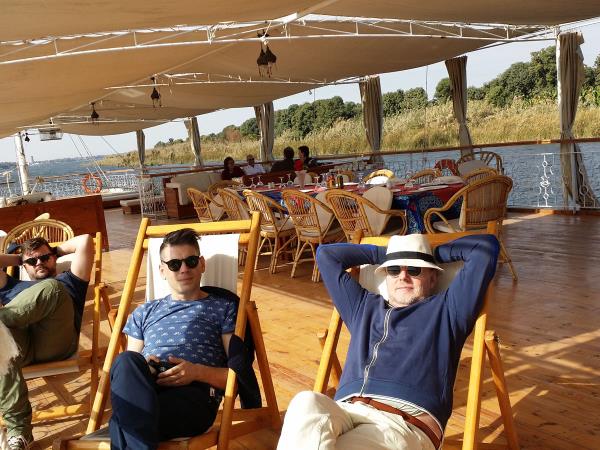 Nile traditional cruise of Egypt