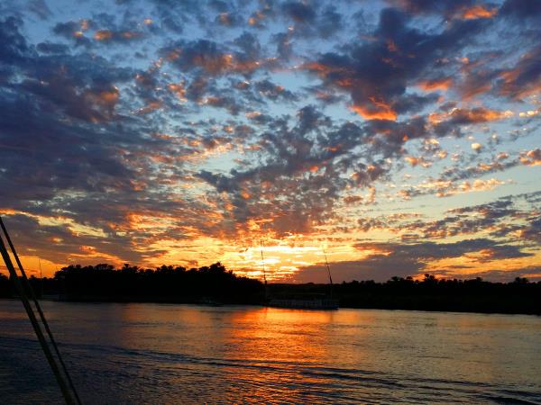 Nile traditional cruise of Egypt