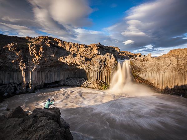 Iceland Highlands photography tour, waterfalls & canyons