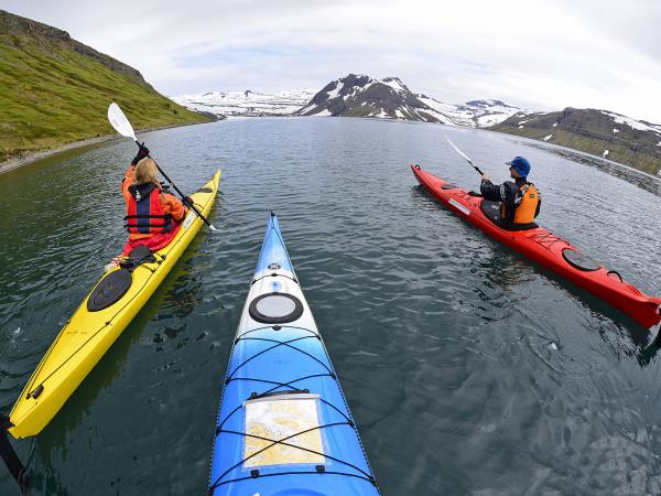 West Fjords kayaking holiday in Iceland