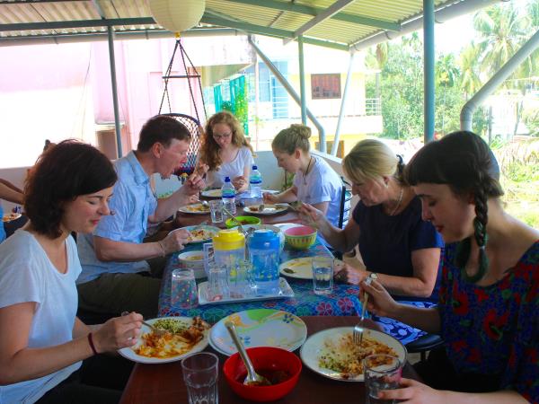 Over 50s volunteering in India