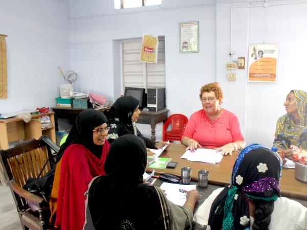 Over 50s volunteering in India