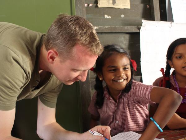Over 50s volunteering in India