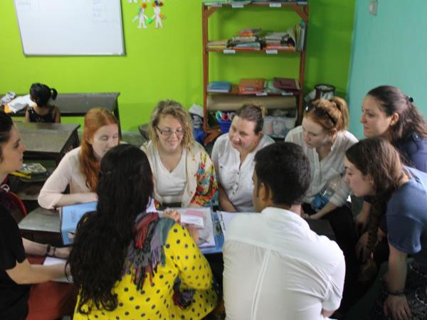 Yoga in India and volunteering holiday