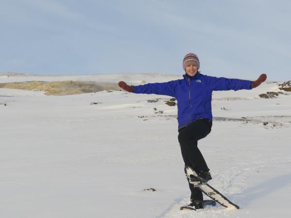 Iceland northern lights and snowshoeing holiday
