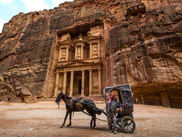 Jordan culture holiday with camel safari