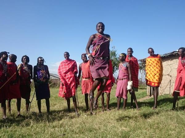 Maasai Mara safari camp in Kenya