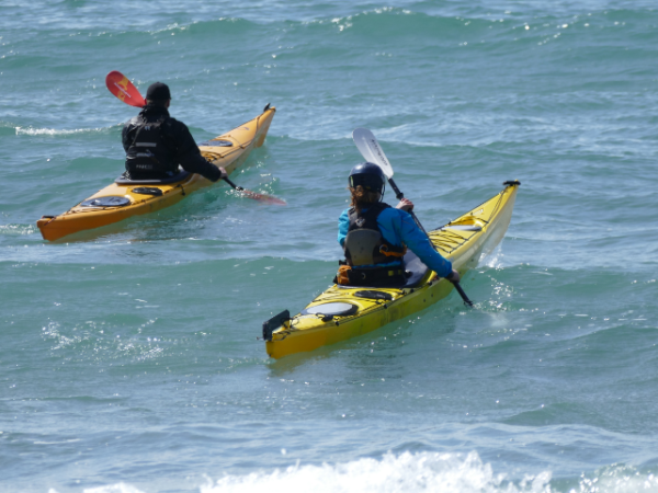 Sea kayaking holiday in Wales