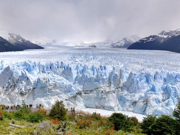 Patagonia family holiday, glacial lakes and mountains