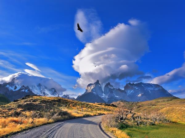 Patagonia family holiday, glacial lakes and mountains