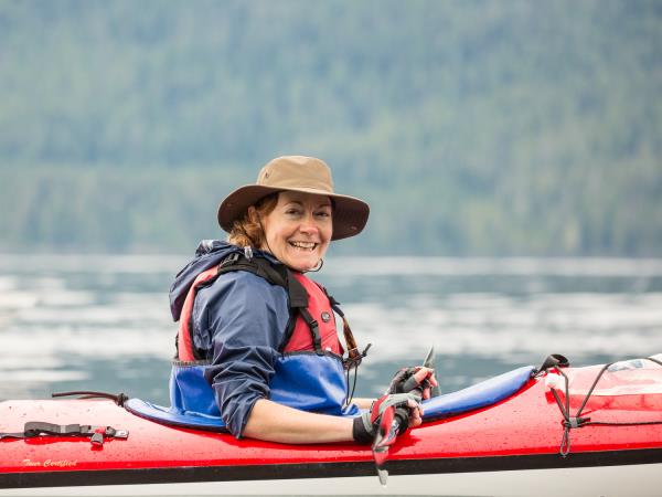 Kayak with orcas holiday in Canada