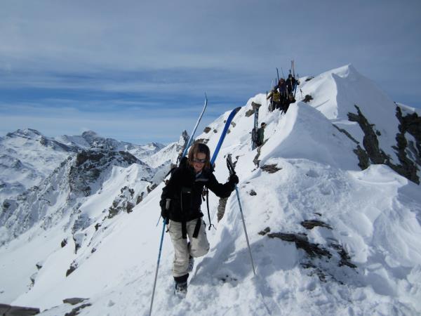 Ski touring holiday in the French Alps
