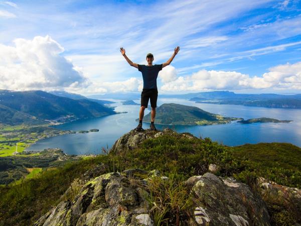 Norway self guided cycling holiday, Hardangerfjord