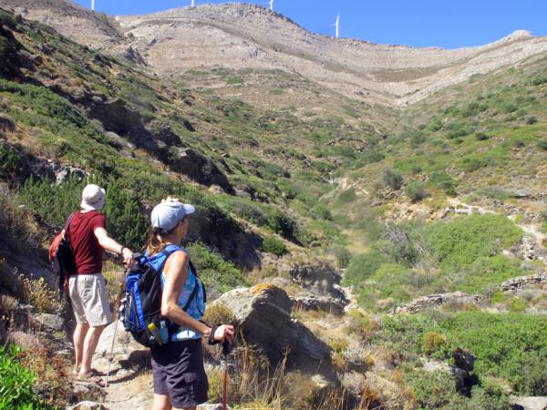 Cyclades walking holiday, Greece