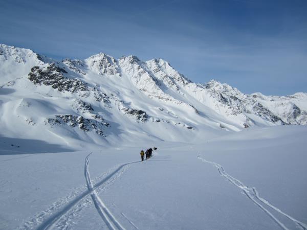 Ski touring holiday in France