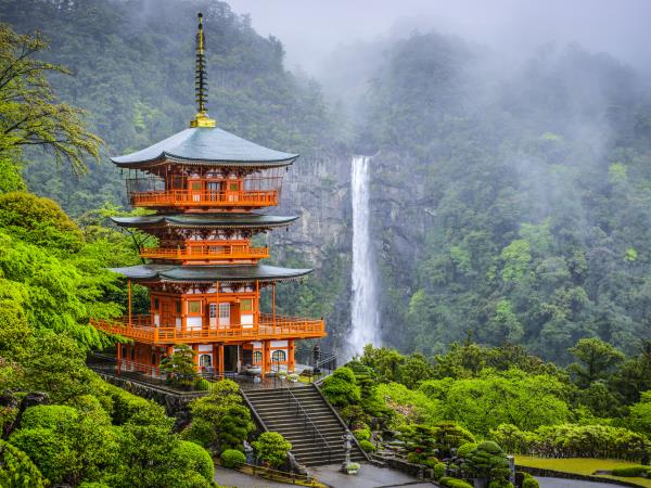 Kumano Kodo trail self guided walking holiday, Japan