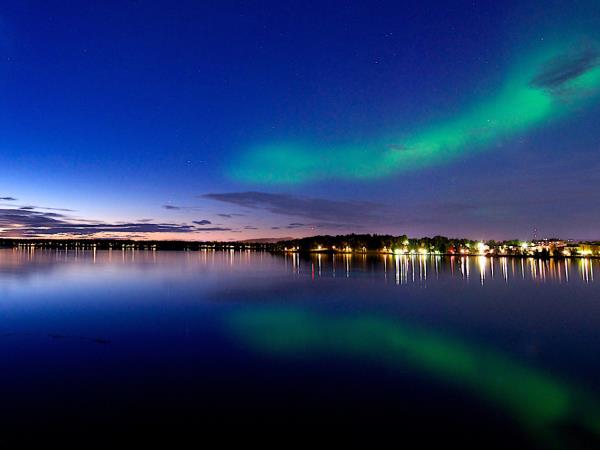 Swedish Lapland new year holiday, northern lights and activities