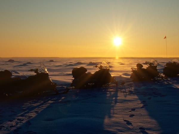 Swedish Lapland new year holiday, northern lights and activities