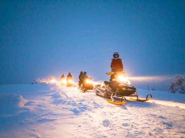 Winter adventure in Finland